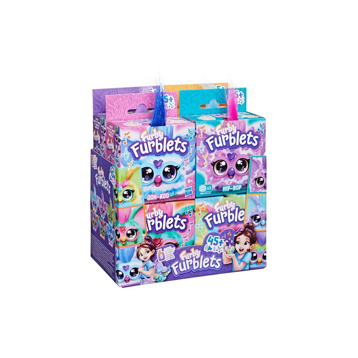 Pluszak interaktywny Hasbro FURBY Furbisie mix (F9703)