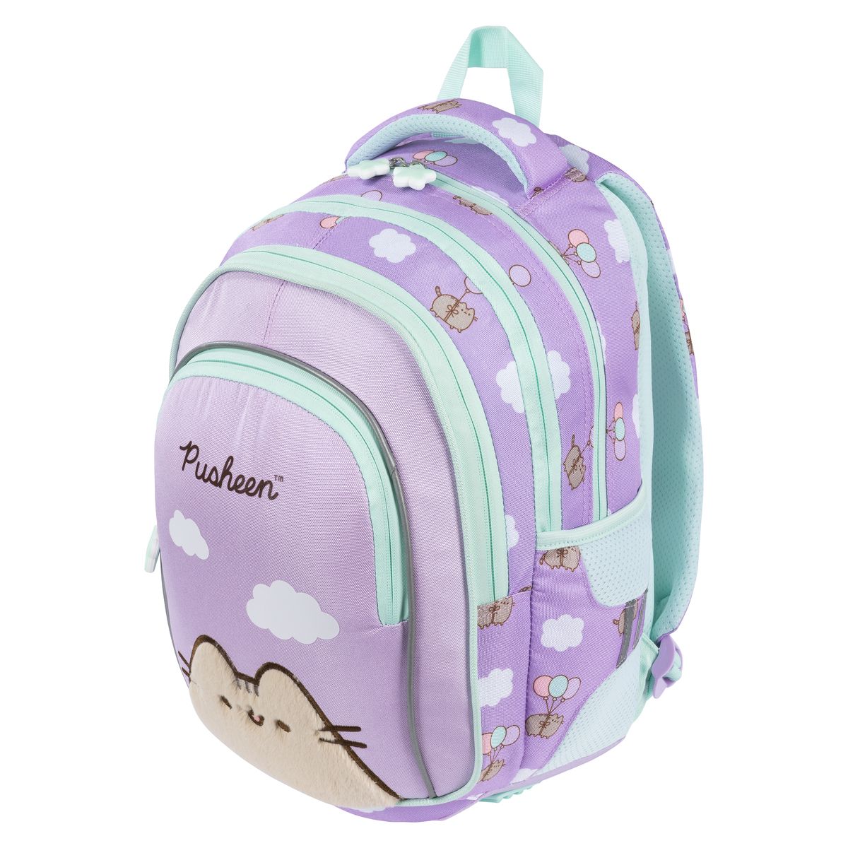 Plecak St.Majewski STITCH violet 4 KOMORY (bpl-58)