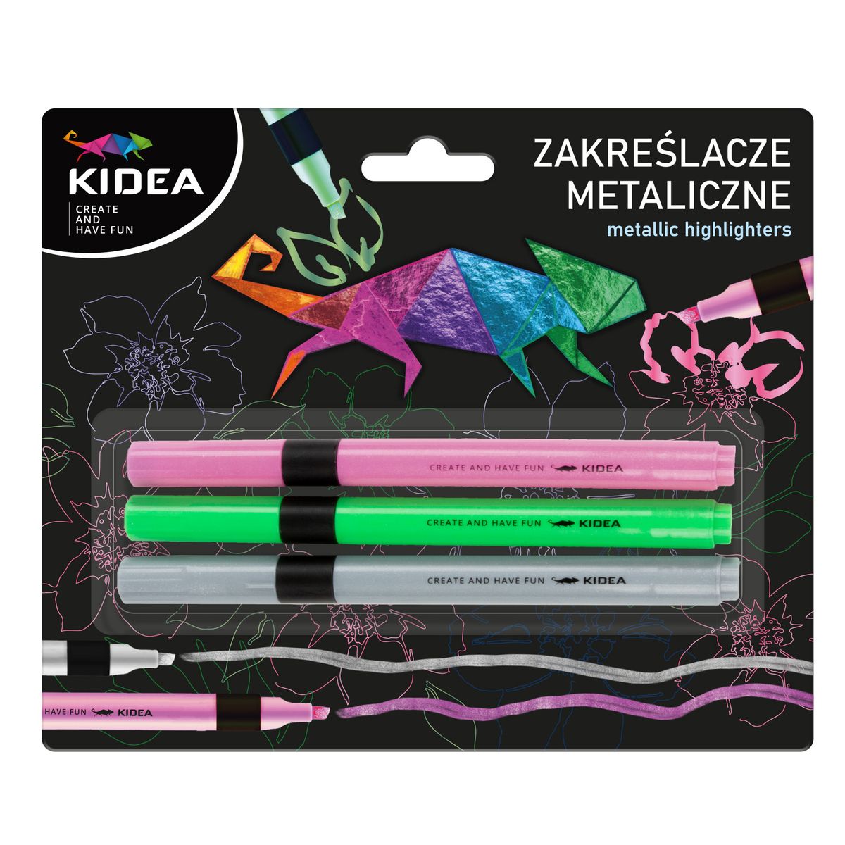 Zakreślacz mix Kidea (ZME3KA)