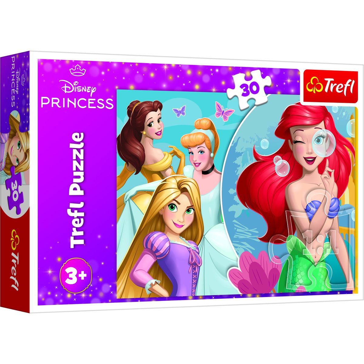 Puzzle Trefl Disney Princess Piękny dzień księżniczek 30 el. (18308)