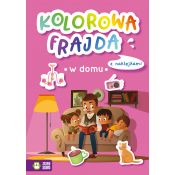 Książeczka edukacyjna Zielona Sowa Kolorowa frajda. W domu