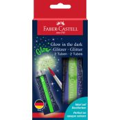 Brokat Faber Castell w żelu świecący w ciemności 1 kolor. (125092 FC)
