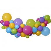 Girlanda balonowa kolorowa 65szt. Godan (031294)