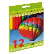 Kredki ołówkowe Jumbo 12 kol. Fiorello (170-1370)