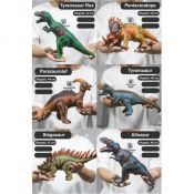 Figurka Trifox DINOZAUR GUMOWY Z GŁOSEM 6 WZORÓW (A-1109)