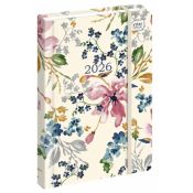 Kalendarz książkowy (terminarz) mat+uv BLOSSOM A6 Interdruk (192 strony)