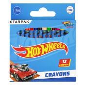 Kredki świecowe Starpak Hot Wheels 12 kol. (337290)