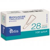 Spinacz Tetis 28mm 100 szt (GS180-B)