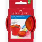 Pojemnik na wodę Faber Castell Clik&Go czerwony (181517 FC)