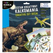 Zestaw kreatywny Kidea Dinoaury (ZKRKAKA)