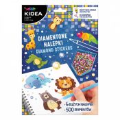 Mozaika Kidea Zoo NAKLEJKI DIAMENTOWE (NDZOKA)