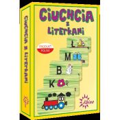 Gra edukacyjna Abino Ciuchcia z literkami CIUCHCIA Z LITERKAMI