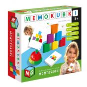 Gra edukacyjna Multigra MONTESSORI - GRA EDUKACYJNA MEMOKUBKI