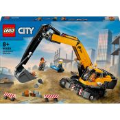 Klocki konstrukcyjne Lego City Żółta koparka (60420)