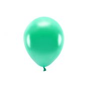 Balon gumowy Partydeco Metalizowane Eco Balloons zielony 260mm (ECO26M-012)