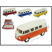 Samochód Hipo VW Classical Bus z białym dachem 13cm (HXKT176)