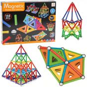 Klocki magnetyczne Trifox 158 elementów (A-1030)