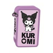 Saszetka KUROMI Violet potrójny fiolet St.Majewski