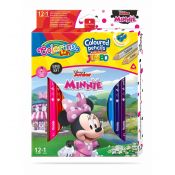 Kredki ołówkowe Patio Disney Minnie Jumbo 12 kol. (90638PTR)
