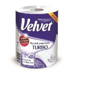 Ręcznik rolka Velvet Turbo kolor: biały