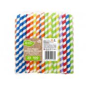Słomka Godan Bubble Tea, mix kolorów 100 szt (RP-BT10)