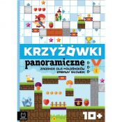 Książka dla dzieci Aksjomat Krzyżówki panoramiczne. Zadania dla miłośników zabawy słowem 10+