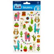 Naklejka (nalepka) Stickerboo S-Boo Metalic 3d Lama (493710)