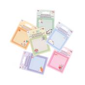Notes samoprzylepny (karteczki) TRANSPARENTNE mix kol 24szt mix 50k [mm:] 73x73 Strigo (SSN047-052)
