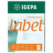 Etykieta samoprzylepna Label Multipurpose A4 biały [mm:] 53x30 Igepa