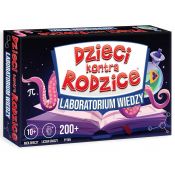 Gra karciana Kangur Dzieci kontra rodzice Laboratorium Wiedzy