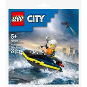 Klocki konstrukcyjne Lego City Policyjny skuter wodny (30693)