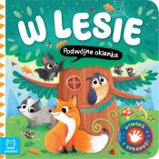 Książka dla dzieci W lesie. Otwórz i sprawdź! Aksjomat