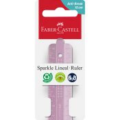 Linijka plastikowa Faber Castell Sparkle odporna na złamania 15cm (172015 FC)