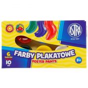 Farby plakatowe Astra kolor: mix 10ml 6 kolor. (83111903)