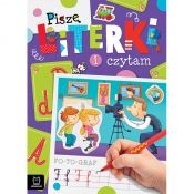 Książka dla dzieci Aksjomat Piszę literki i czytam