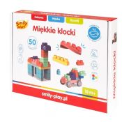 Klocki pozostałe Smily Play miękkie 50 el. (SP84943)