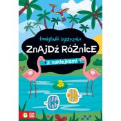 Książeczka edukacyjna Zielona Sowa Łamigłówki bystrzaka. Znajdź różnice