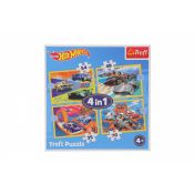 Puzzle Trefl Hot Wheels 4w1 Pojazdy 4w1 el. (34627)