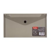 Teczka plastikowa na zatrzask DL dymny [mm:] 225x125 Patio