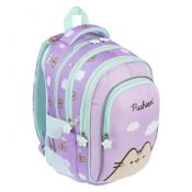 Plecak St.Majewski STITCH violet 4 KOMORY (bpl-58)