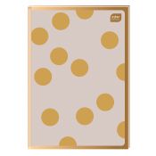 Brulion Interdruk SATIN GOLD A5 96k. 70g krata