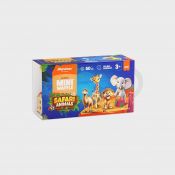 Klocki konstrukcyjne Marioinex Mini Waffle 50el Animals Safari (5903033907092)