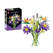 Klocki konstrukcyjne bukiet kwiatów. 891 szt. Adar (607538)