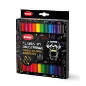 Flamaster Rexus dwustronne 12 kol. (9730)