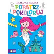 Książeczka edukacyjna Zielona Sowa Bajkowa kraina