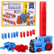Lokomotywa Na Baterie Klocki Domino Para Wodna 80el Lean (25160)