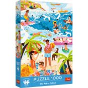 Puzzle premium plus The Art of Colour: W Wakacyjnym Ferworze 1000 el. Trefl (12065)