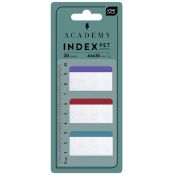 Zakładki indeksujące Interdruk ACADEMY szerokie linie