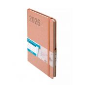 Kalendarz książkowy (terminarz) 2026 SAKURA  TDW A6 Antra (miedziany)