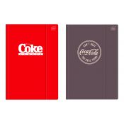 Teczka kartonowa na gumkę COCA COLA HYBRID A4 mix Interdruk